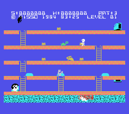 Hustle Chummy screenshot 2 for MSX